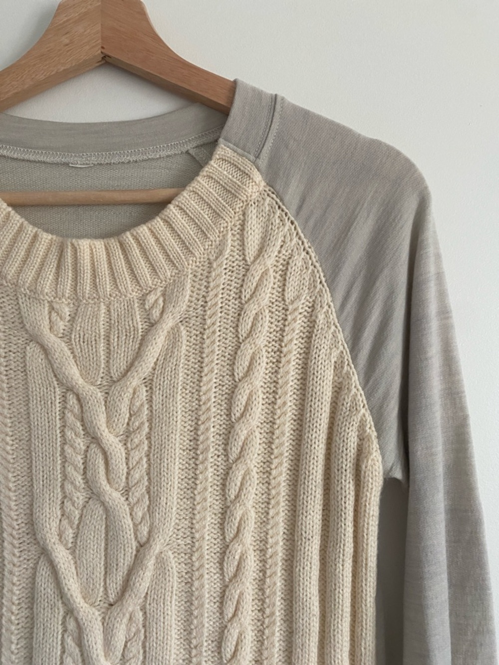 Lululemon Merino Cableknit / French Terry Top - Picture 4 of 6